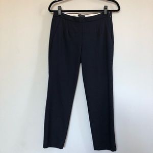 J. Crew Martie Pant in Two-Way Stretch Wool - Navy